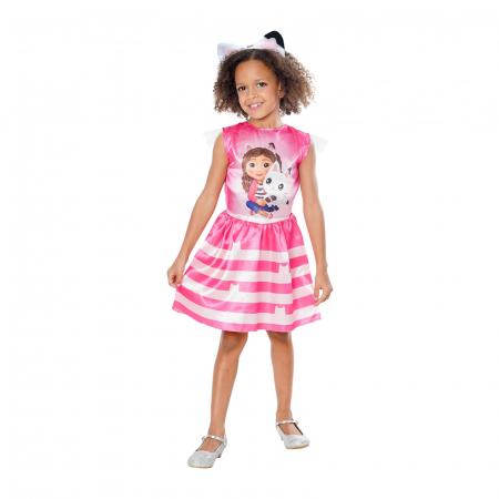 Costume pentru Fete - Costum Gabby and Pandy Paws, Gabby's Dollhouse pentru fete - KidMania.ro