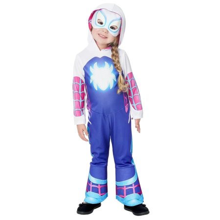 Costume Disney Junior - Costum Ghost Spider, Fantoma Paianjen pentru copii - KidMania.ro