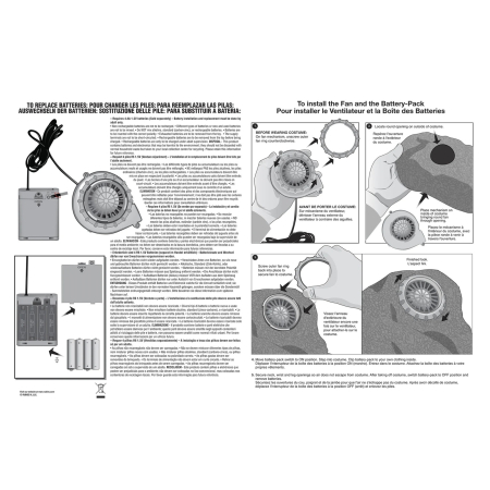 Costum gonflabil dinozaur T-REX Jurassic World pentru copii - KidMania.ro [1]