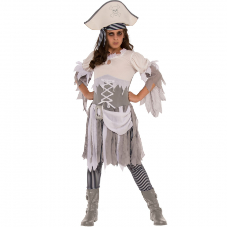 Costum Halloween pirat fantoma pentru fete - KidMania.ro