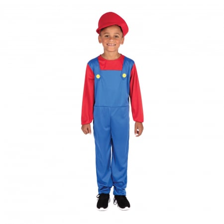 Costume Carnaval - Costum instalator Mario KidMania® pentru baieti - KidMania.ro