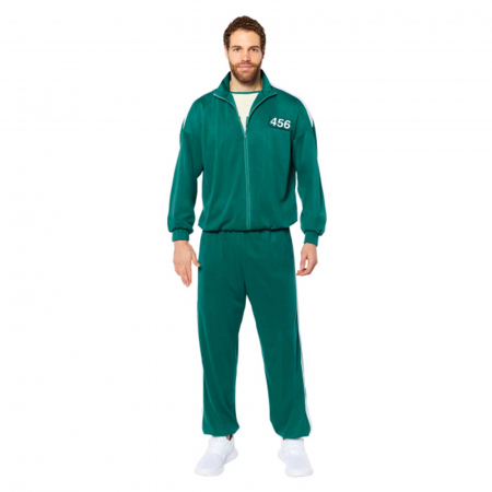 Costum jucator 456 Squid Game pentru adulti - Jocul Calamarului - KidMania.ro [2]