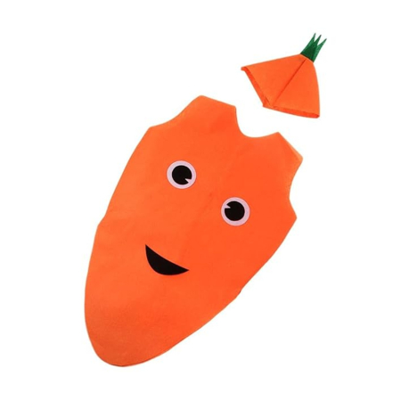 Costum leguma Morcov KidMania®, portocaliu, pentru copii, marime universala - KidMania.ro [1]