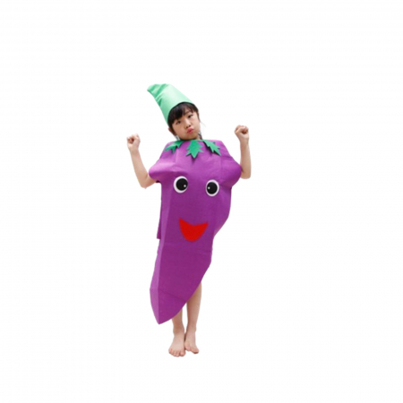 Costum leguma Vanata KidMania®, mov, pentru copii, marime universala - KidMania.ro [1]