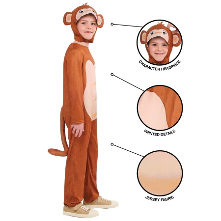 Costum maimutica George KidMania® pentru copii - KidMania.ro [3]