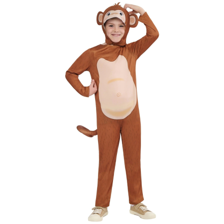 Costume pentru Halloween - Costum maimutica George KidMania® pentru copii - KidMania.ro