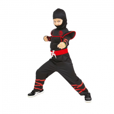 Costume pentru Fete - Costum ninja KidMania® cu accesorii pentru copii - KidMania.ro