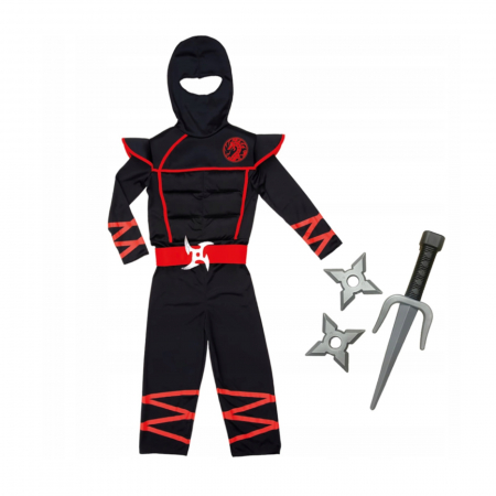 Costum ninja KidMania® cu accesorii pentru copii - KidMania.ro [1]