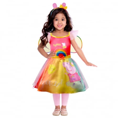 Costume Vrajitoare Copii - Costum Peppa Pig pentru fete