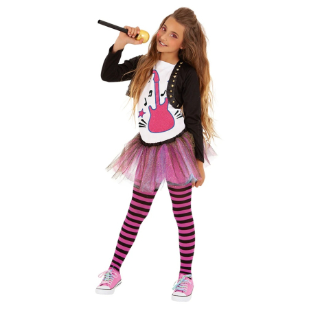 Costume pentru Fete - Costum cantareata Pop Girls Band KidMania® pentru fete - KidMania.ro