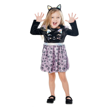 Costum pisica Zuzu KidMania® pentru fete - KidMania.ro [1]