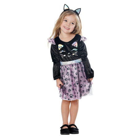Costume pentru Halloween - Costum pisica Zuzu KidMania® pentru fete - KidMania.ro
