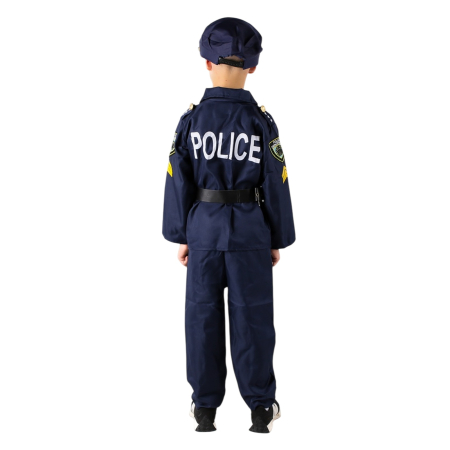 Costum politist KidMania® cu sapca pentru copii - KidMania.ro [1]