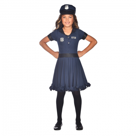 Costume Meserii - Costum politista Anna KidMania® pentru fete - KidMania.ro