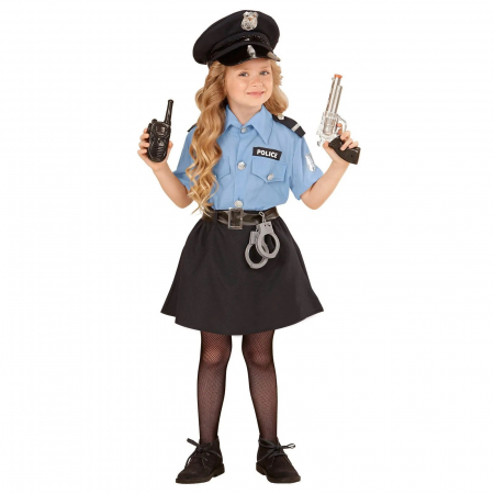 Costume Meserii - Costum politista KidMania® cu accesorii pentru fete - KidMania.ro