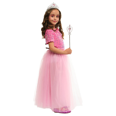 Costum printesa Rosa KidMania® pentru fete - KidMania.ro [1]