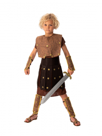 Costume pentru Baieti - Costum razboinic roman deluxe pentru baiat - KidMania.ro