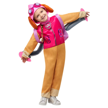 Costum Skye Deluxe cu rucsac pentru fete - Patrula Catelusilor - KidMania.ro [2]