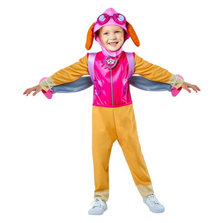 Costume Disney Junior - Costum Skye Deluxe cu rucsac pentru fete - Patrula Catelusilor - KidMania.ro