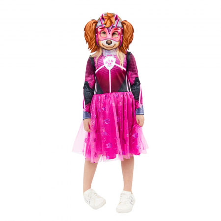 Costume Disney Junior - Costum Skye lumineaza in intuneric, Paw Patrol the movie pentru fete - KidMania.ro