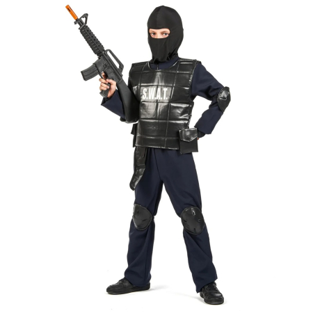 Costume Carnaval Copii - Costum ofiter S.W.A.T. KidMania® pentru copii - KidMania.ro