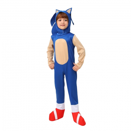 Costume pentru Fete - Costum Sonic KidMania® cu accesorii pentru copii - KidMania.ro