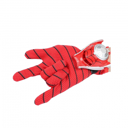 Costum Spider-Man KidMania® cu muschi, masca cu lumini si doua manusi lansator cu ventuze pentru copii - KidMania.ro [6]