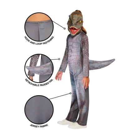 Costum T-Rex Classic, Jurassic World pentru copii - KidMania.ro [5]