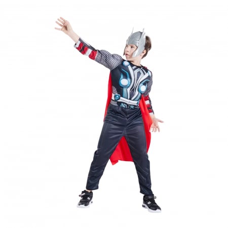 Costume pentru Baieti - Costum Thor KidMania® cu muschi pentru baieti - KidMania.ro