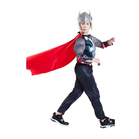 Costum Thor KidMania® cu muschi pentru baieti - KidMania.ro [1]