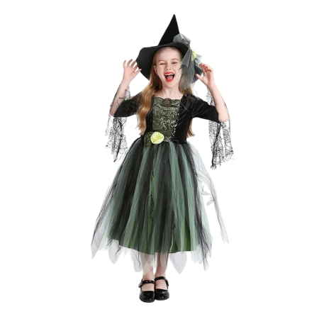 Costum vrajitoarea padurii KidMania® pentru fete - KidMania.ro [1]