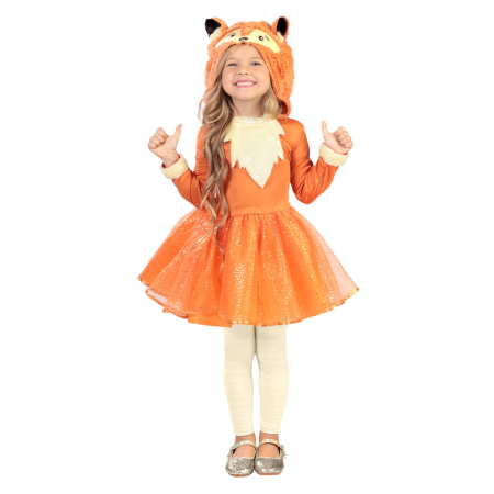 Costume pentru Fete - Costum vulpita KidMania® cu gluga pentru fete - KidMania.ro