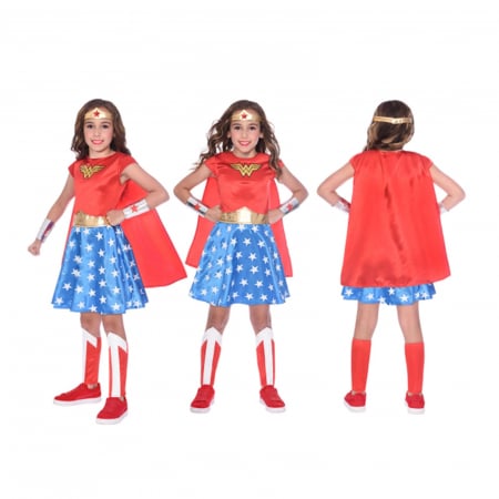 Costum Wonder Woman, Femeia Fantastica pentru fete - KidMania.ro [1]