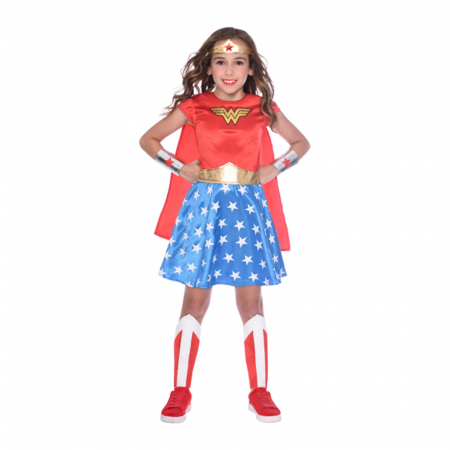 Costume Supereroi - Costum Wonder Woman, Femeia Fantastica pentru fete - KidMania.ro