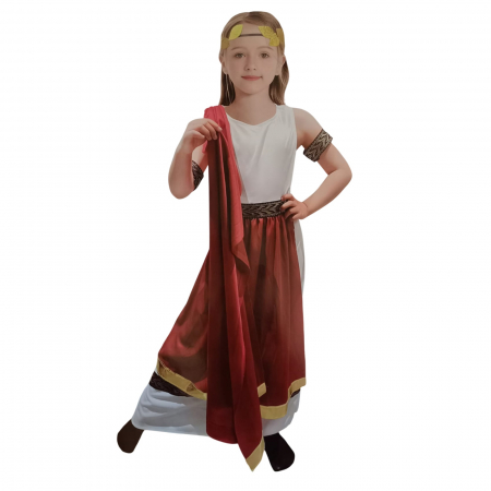 Costume Printese - Costum zeita romana KidMania® pentru fete - KidMania.ro