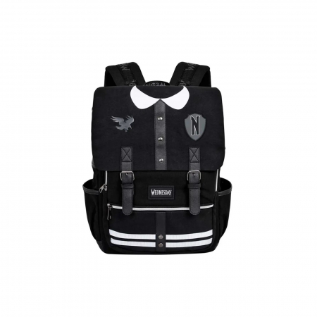 Ghiozdan model uniforma Wednesday pentru copii - KidMania.ro [1]