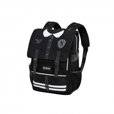 Ghiozdan model uniforma Wednesday pentru copii - KidMania.ro [0]