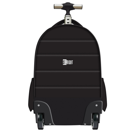 Ghiozdan Troler ST.Right, colectia NYC Mood, TB01, roti silicon, 44x32x25 cm - KidMania.ro [1]