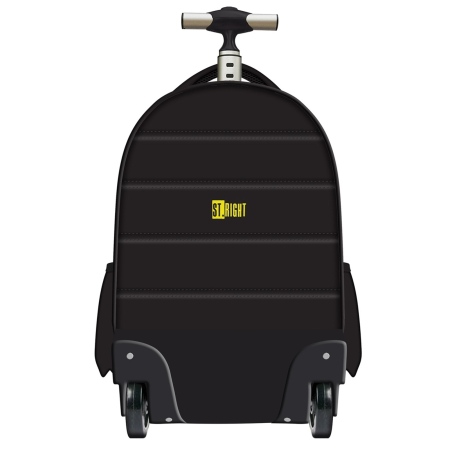 Ghiozdan Troler ST.Right, colectia Positive Attitude, TB01, roti silicon, 44x32x25 cm - KidMania.ro [1]