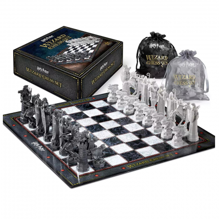 Accesorii Harry Potter - Joc sah Harry Potter, Wizard Ghess Set, 47x47 cm - KidMania.ro