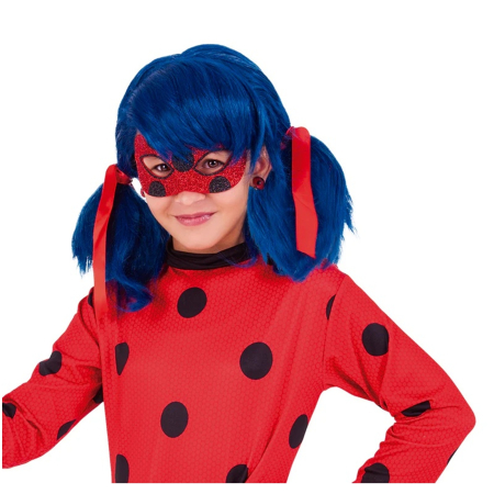Masca Deluxe Buburuza Miraculoasa pentru fete - Ladybug - KidMania.ro