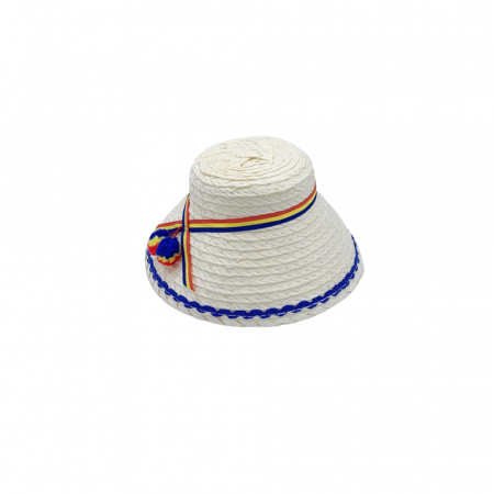 Accesorii diverse - Clop traditional cu ciucuri pentru copii, albastru