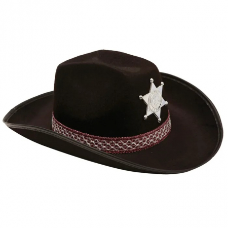 Accesorii diverse - Palarie Cawboy Jonny pentru baieti, negru