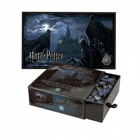 Harry Potter - Puzzle Dementors at Hogwarts, Harry Potter, 1000 piese - KidMania.ro