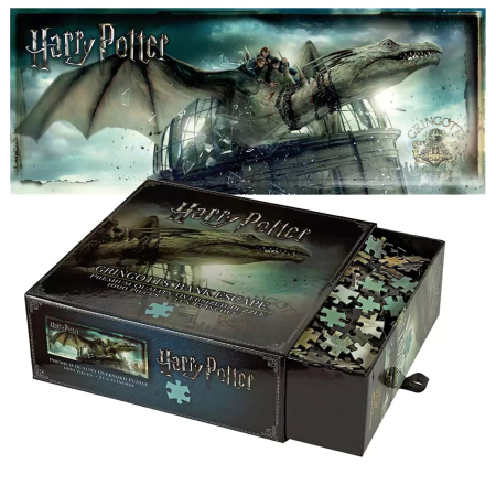 Puzzle Gringotts Bank Escape, Harry Potter, 1000 piese - KidMania.ro