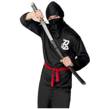Sabie pentru copii Ninja, plastic, negru - KidMania [2]