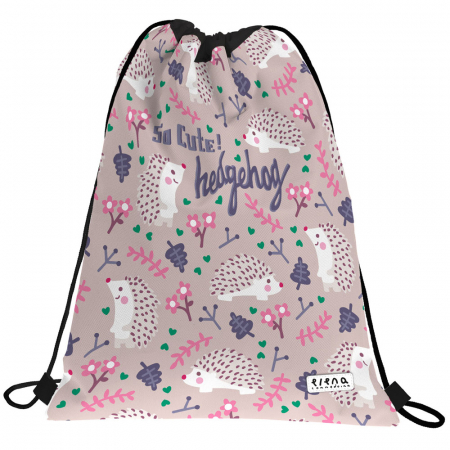 Trolere si ghiozdane - Sac Sport cu buzunar Hedgehog