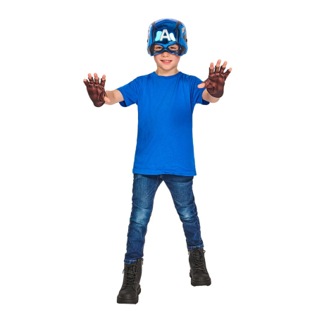 Accesorii Carnaval - Set accesorii Captain America pentru copii - KidMania.ro