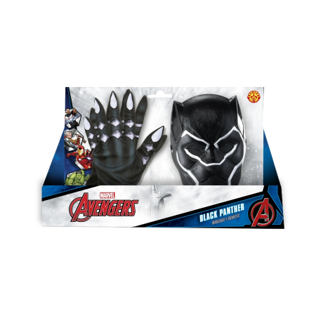 Accesorii Carnaval - Set accesorii Black Panther pentru copii - KidMania.ro