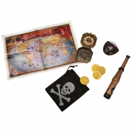 Set accesorii deluxe pirat pentru copii - Kidmania.ro